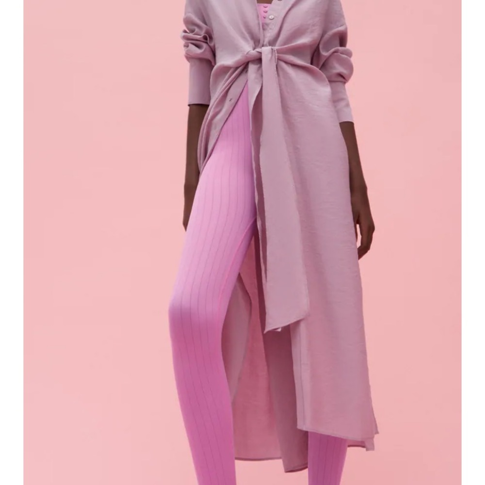 Zara knotted shirt dress - Picture 5 of 10